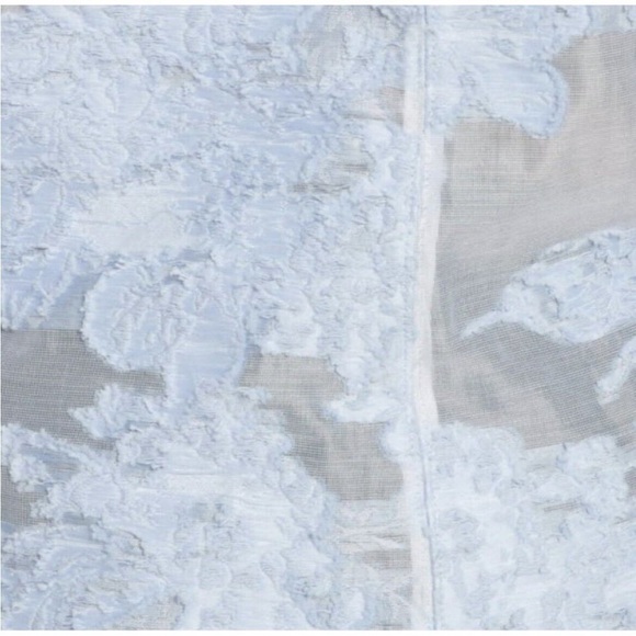 Self-Portrait Blue Ruffled One-Shoulder Blouse - Picture 7 of 15